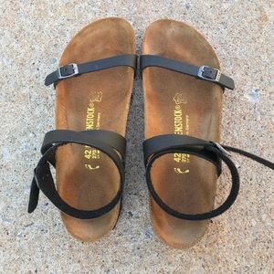 Yara ankle wrap style Women’s Birkenstocks size 42